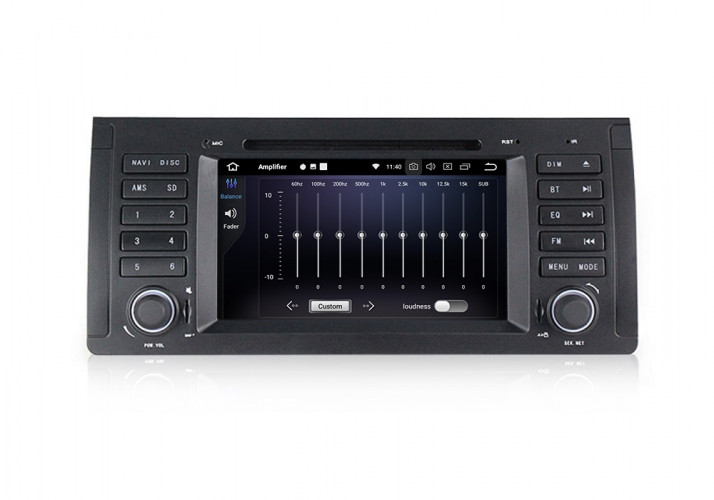 Штатная магнитола Carmedia MKD-B739-P30-8 BMW X5 2000-2006 (E53)