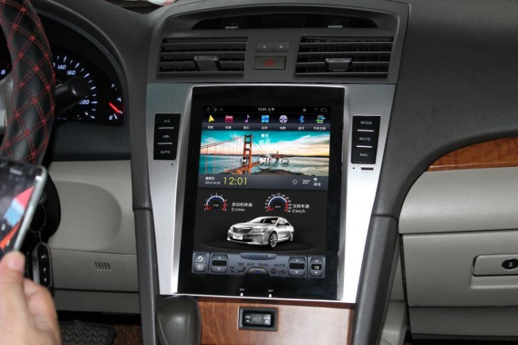 Штатная магнитола Tesla Carmedia ZF-1033-DSP Toyota Camry V40 2006-2011