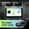 Штатная магнитола Teyes CC4L 6/64 с DTS Ford Escape (2007-2012) F2