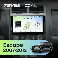 Штатная магнитола Teyes CC4L 6/64 с DTS Ford Escape (2007-2012) F2