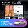 Штатная магнитола Teyes CC3 2K 4/32 Kia Forte 1 (2008-2013) F2 (13")