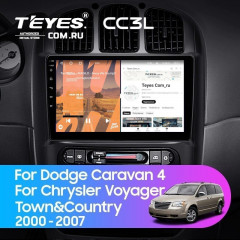 Штатная магнитола Teyes CC3L WiFi 2/32 Toyota Corolla 10 E140 E150 (2006-2013) Тип-B