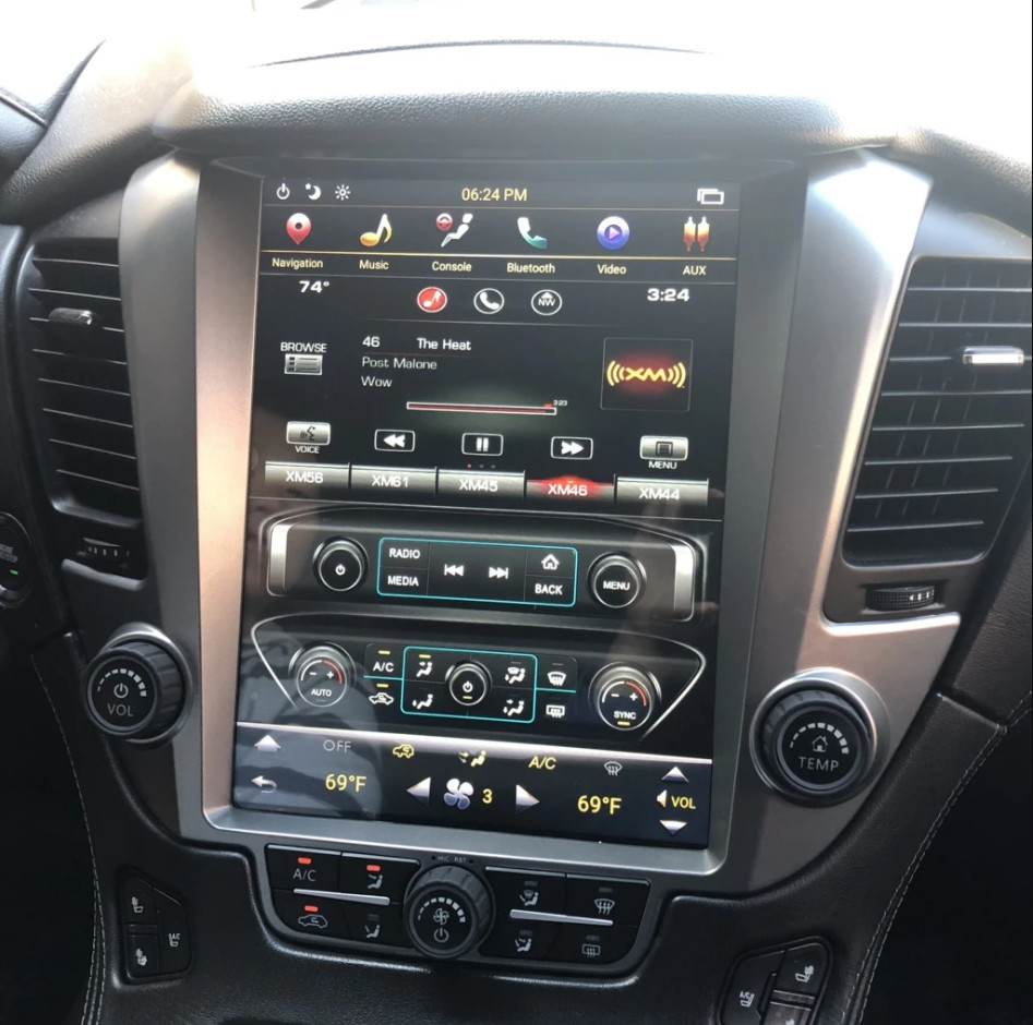 Магнитола chevrolet tahoe