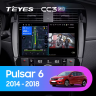 Штатная магнитола Teyes CC3 2K 4/32 Nissan Pulsar 6 NB17 (2014-2018)