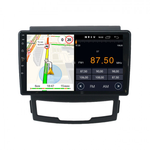 Штатная магнитола Parafar PF159LTX SsangYong Actyon 2011-2012