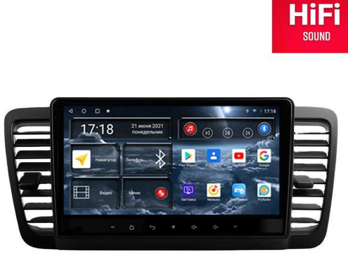 Штатная магнитола Redpower 75263 Subaru Legacy BL/B13 (05.2003-09.2009)