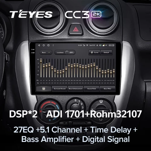 Штатная магнитола Teyes CC3 2K 4/64 Lada Granta Sport (2011-2018) F2
