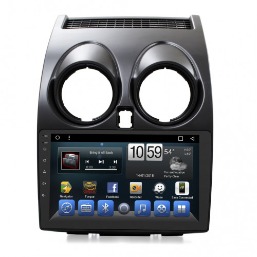 Штатная магнитола Carmedia KR-9119-T8 Nissan Qashqai (2006-2013)