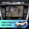 Штатная магнитола Teyes CC4 Pro 8/128 Mitsubishi Pajero Sport 3 (2016-2018) (13")