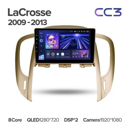 Штатная магнитола Teyes CC3 4/64 Buick Lacrosse (2009-2013)