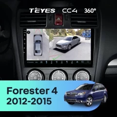 Штатная магнитола Teyes CC4 360 6/64 Subaru Forester 4 SJ (2012-2015) Тип-B