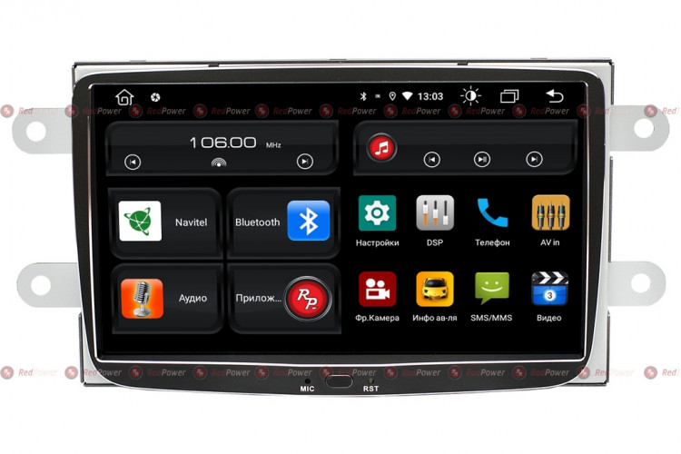 Штатная магнитола Redpower 61157 Lada Xray (2015+)