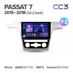 Штатная магнитола Teyes CC3 4/64 Volkswagen Passat 7 B7 NMS (2015-2018) F2