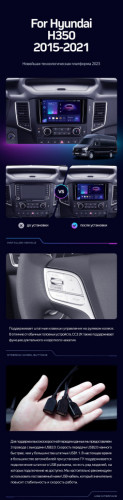 Штатная магнитола Teyes CC3L 4/32 Hyundai H350 (2015-2021)