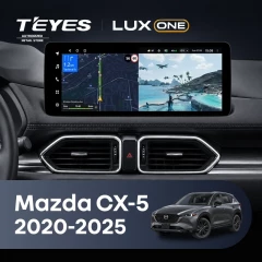 Штатная магнитола Teyes LUX ONE 6/128 Mazda CX-5 (2020-2025) (рынок США/Китай)