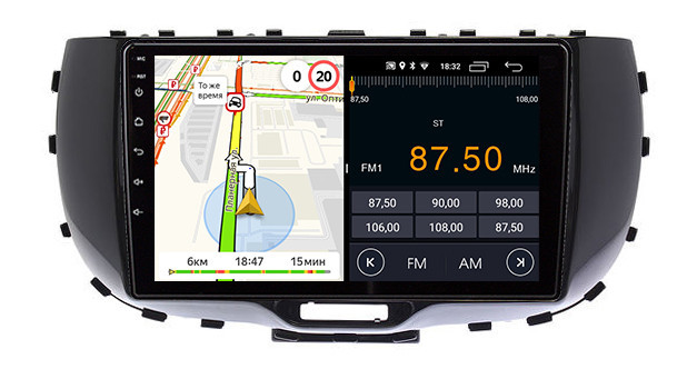 Штатная магнитола Parafar PF527UHD Kia Soul (2019+)