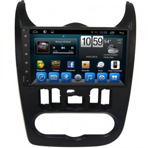 Штатная магнитола Carmedia KR-9052-T8 Renault Logan (2004-2013)