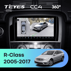 Штатная магнитола Teyes CC4 360 6/64 Mercedes-Benz R-Class W251 R280 R300 R320 (2005-2017) F2