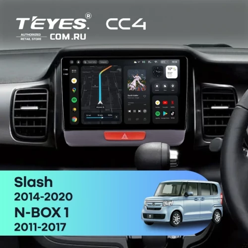 Штатная магнитола Teyes CC4 6/64 Honda Slash (2014-2020)
