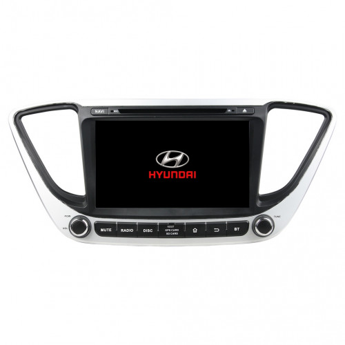 Штатная магнитола Carmedia KD-8211-P6 Hyundai Solaris 2017+