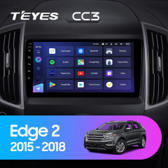 Штатная магнитола Teyes CC3 6/128 Ford Edge 2 (2015-2018) F1