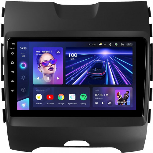 Штатная магнитола Teyes CC3 6/128 Ford Edge 2 (2015-2018) F1