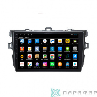 Штатная магнитола Parafar PF692Lite Toyota Corolla (2008-2010) (Black)