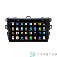 Штатная магнитола Parafar PF692Lite Toyota Corolla (2008-2010) (Black)
