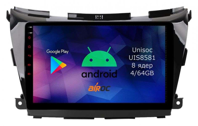Штатная магнитола Airoc RM-1206 Nissan Murano 3 Z52