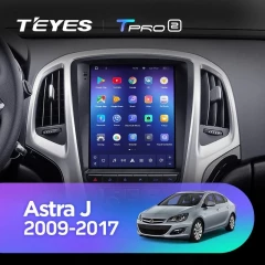 Штатная магнитола Tesla style Teyes TPRO 2 6/128 Opel Astra J (2009-2017) F1