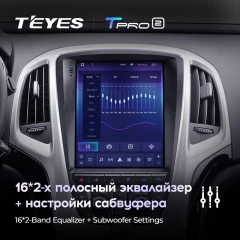 Штатная магнитола Tesla style Teyes TPRO 2 6/128 Opel Astra J (2009-2017) F1