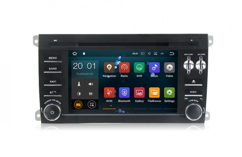 Штатная магнитола Carmedia XN-7015-P30 Porsche Cayenne 2002-2010