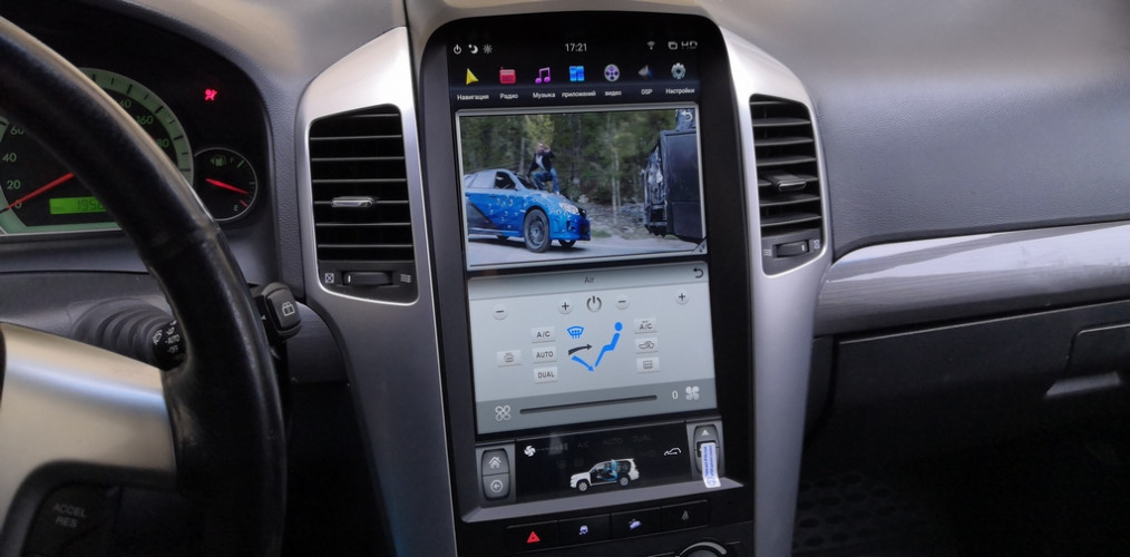 Штатная магнитола Tesla Carmedia ZF-1812-DSP Chevrolet Captiva 2006-2011