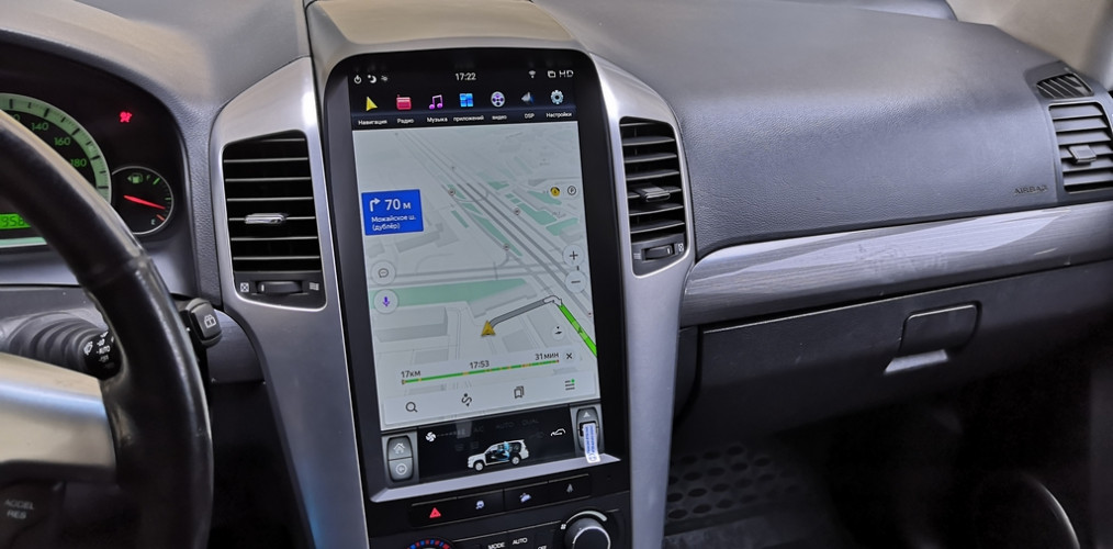 Штатная магнитола Tesla Carmedia ZF-1812-DSP Chevrolet Captiva 2006-2011