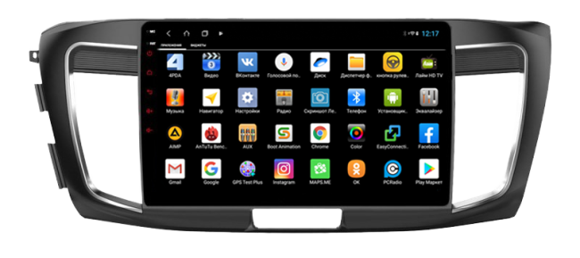 Штатная магнитола Parafar PF400XHD Honda Accord 9 2017+