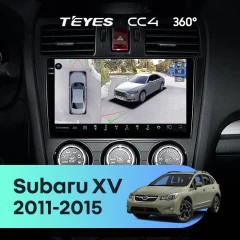 Штатная магнитола Teyes CC4 360 6/64 Subaru XV (2011-2015) Тип-B