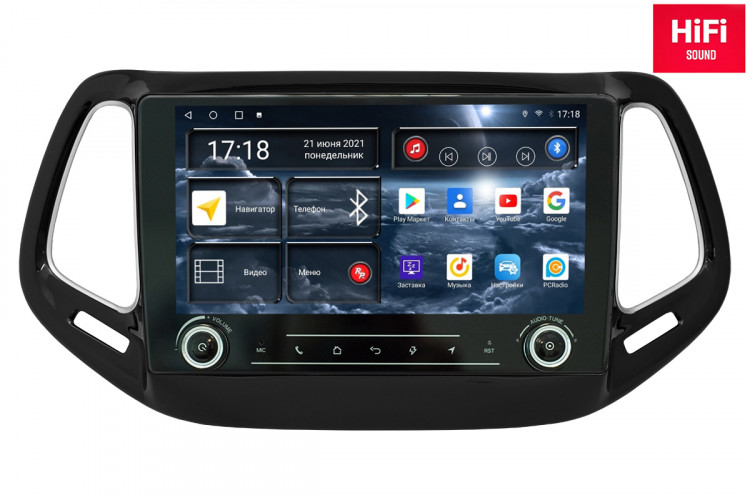 Штатная магнитола Redpower K75315 Jeep Compass (2017-2020)