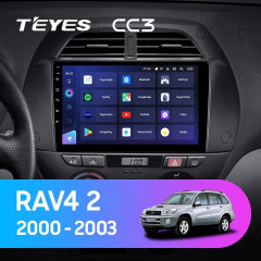 Штатная магнитола Teyes CC3 6/128 Toyota RAV4 2 CA20 (2000-2003) F3