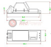 Камера заднего вида Redpower Premium HYU176 Hyundai IX35 (2009-2013)