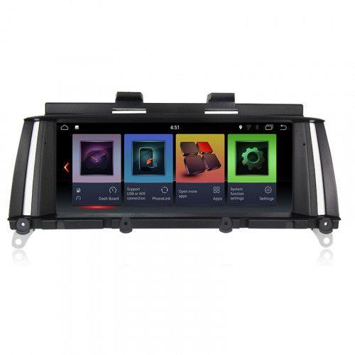 Штатная магнитола Carmedia MKD-B1008 BMW 5 F10 / F11 2010-2013 CIC