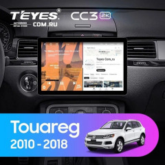 Штатная магнитола Teyes CC3 2K 4/64 Volkswagen Touareg FL NF (2010-2018) Тип-А (11")