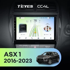 Штатная магнитола Teyes CC4L 6/64 Mitsubishi ASX (2016-2026) Тип-A Правый руль