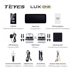 Штатная магнитола Teyes LUX ONE 6/128 Toyota Camry 6 XV 40 50 (2006-2011) F1