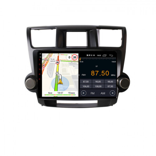 Штатная магнитола Parafar PF035FHD Toyota Highlander 2007-2012