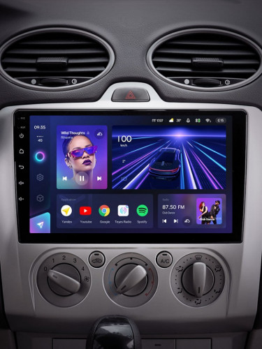 Штатная магнитола Teyes CC3 6/128 Ford Focus 2 Mk 2 (2004-2011) F1