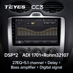 Штатная магнитола Teyes CC3 6/128 Ford Focus 2 Mk 2 (2004-2011) F1