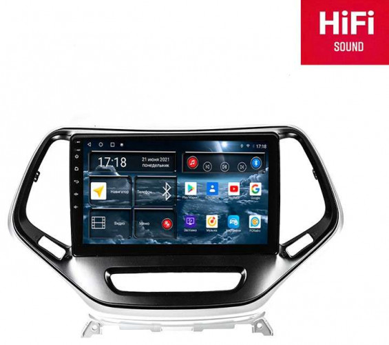 Штатная магнитола Redpower 75418 Jeep Cherokee 5-поколение KL (05.2014-12.2017)