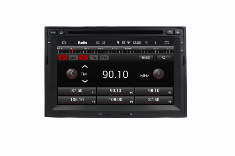 Штатная магнитола Carmedia KD-7081 Peugeot 3008 (2009-2014)