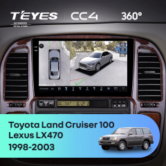 Штатная магнитола Teyes CC4 360 6/64 Lexus LX470 (1998-2003) F3