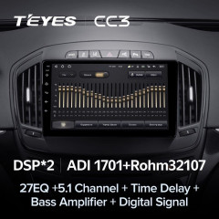 Штатная магнитола Teyes CC3 4/64 Buick Regal (2013-2017) Тип-В